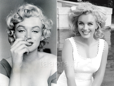 Marilyn Monroe : photos noir et blanc - Taaora