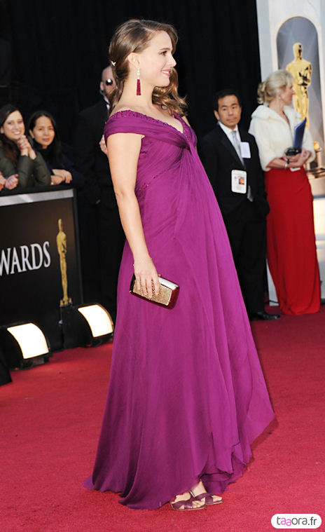 Natalie Portman enceinte - Oscars 2011