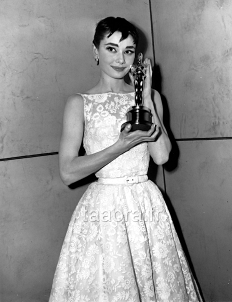 Audrey Hepburn en robe Givenchy