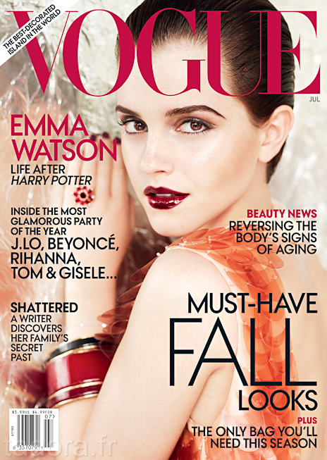 Emma Watson couverture Vogue US