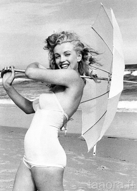 Marilyn Monroe en maillot