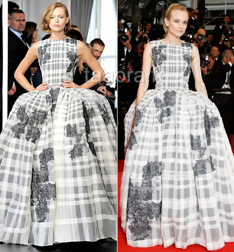 Diane Kruger robe Dior