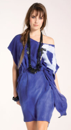 Robe courte Tie and Dye