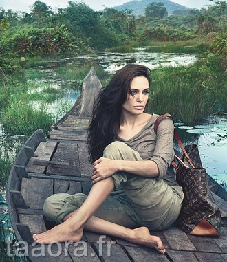 Angelina Jolie campagne Louis Vuitton