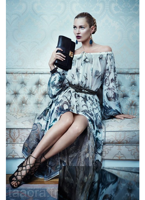 Kate Moss publicité mode