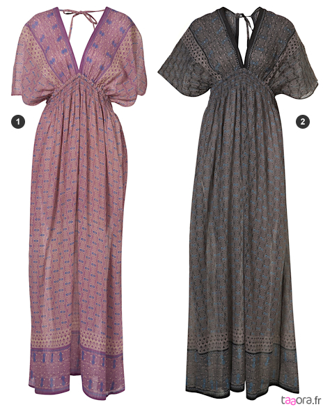 Robes longues caftans