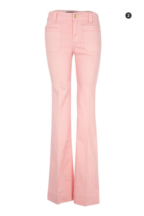 Pantalon rose pastel