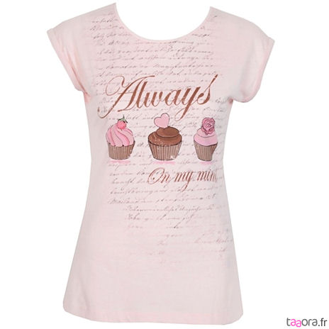 T-shirt cupcakes