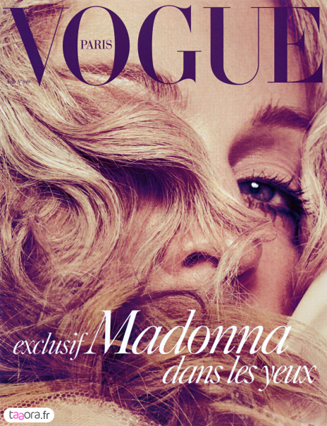 Madonna en couverture de Vogue
