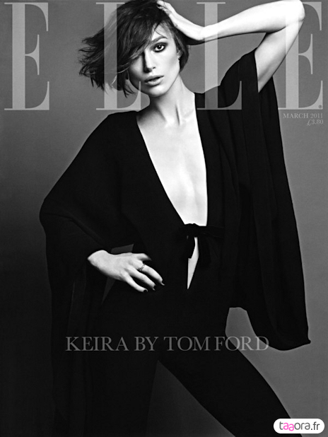 Keira Knightley habillée en Tom Ford