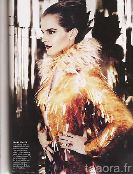 Emma Watson pour Vogue US