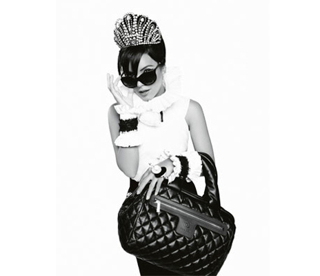 Photos de Lily Allen pour Chanel