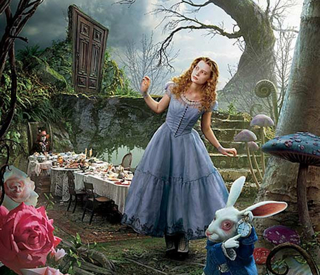 En mode Alice au Pays des Merveilles