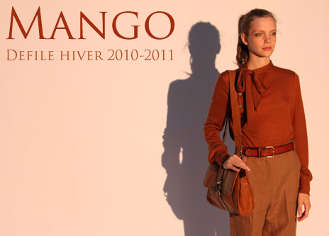 Mango défilé Automne/Hiver 2010-2011