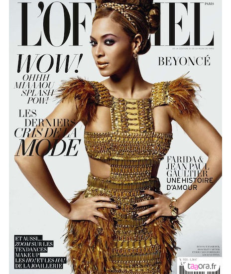 Beyoncé – L’Officiel mars 2011