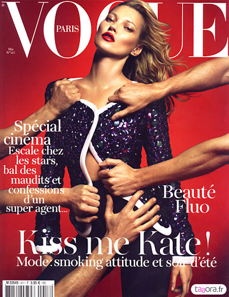 Kate Moss – Couverture Vogue mai 2011