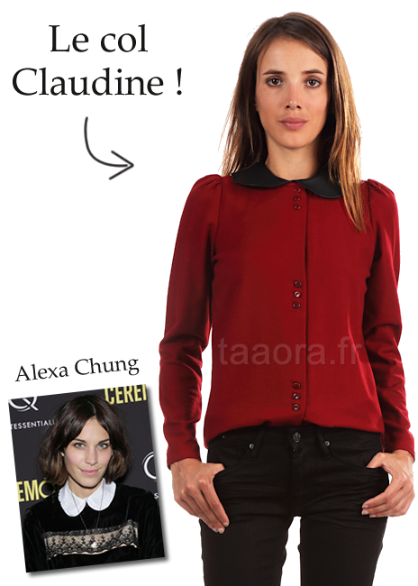 Col Claudine tendance Automne/Hiver 2011-2012