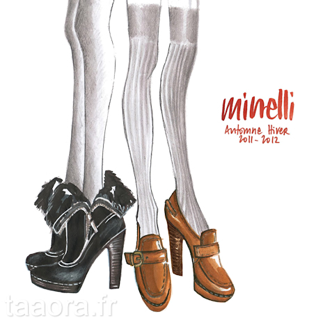 Minelli chaussures et sacs Automne/Hiver 2011-2012