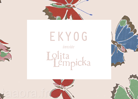 Lolita Lempicka et Ekyog : collection bohème