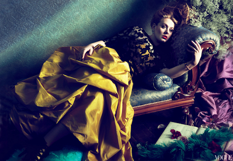 Adele en couverture du Vogue américain (photos)