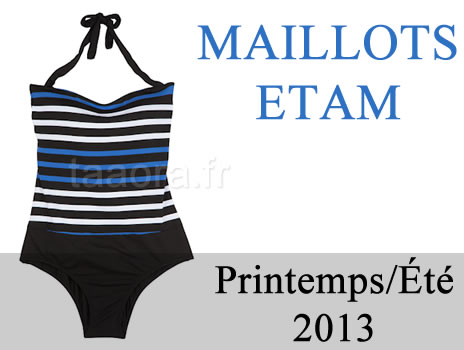 Etam maillots de bain Printemps/Été 2013