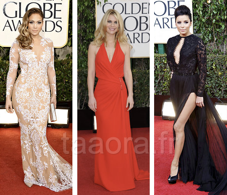 Les robes des Golden Globes 2013