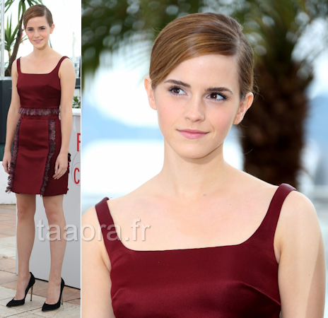 Emma Watson en Christopher Kane – Cannes 2013