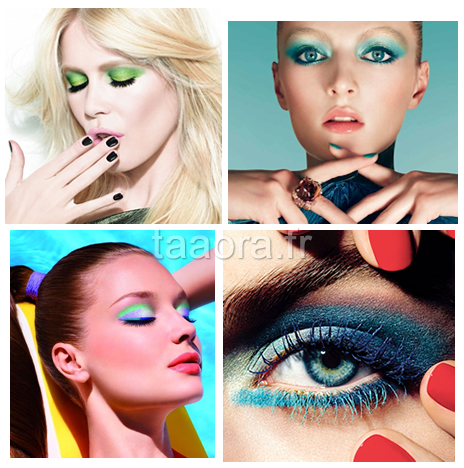 Maquillage color block : tendance beauté été 2013