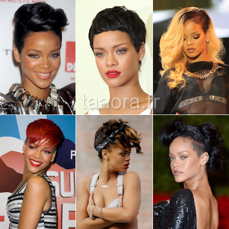 Rihanna : toutes ses coiffures en photos