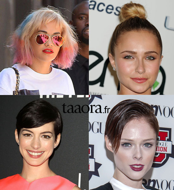 Beauty Look Rita Ora, Coco Rocha, Anne Hathaway