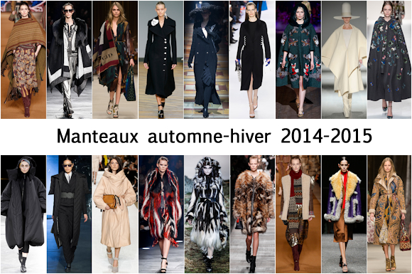 Manteaux tendances Automne-Hiver 2015