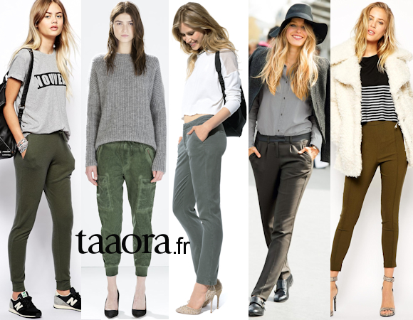 Idée de tenue avec un pantalon vert - Taaora - Blog Mode