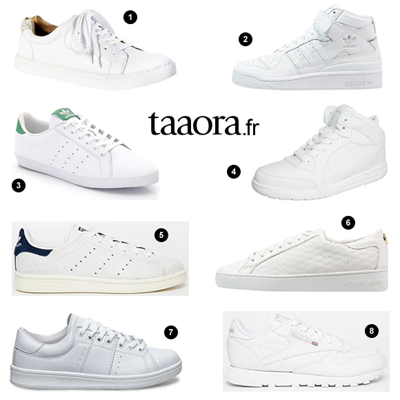 adidas baskets blanches