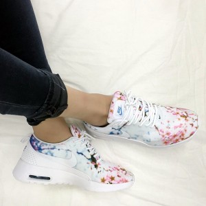 basket nike fleur