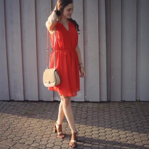 Robe De Cérémonie Rouge Taille 40 - Longueur Maxi, Printemps/été, Polyester, Occasion Très Bon état