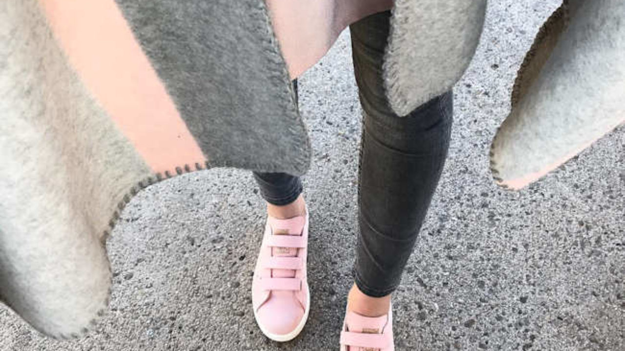 stan smith nubuck rose