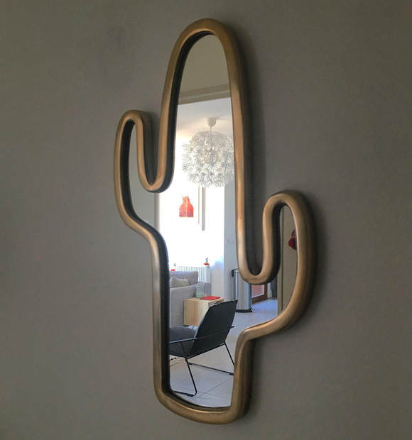 Miroir forme cactus