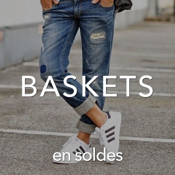 Baskets femme soldes
