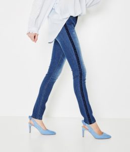 escarpins bleu clair