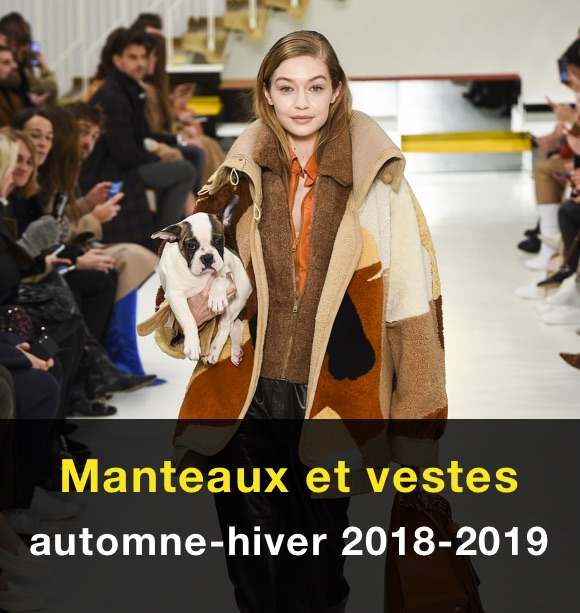 Manteaux vestes automne-hiver-2018-2019