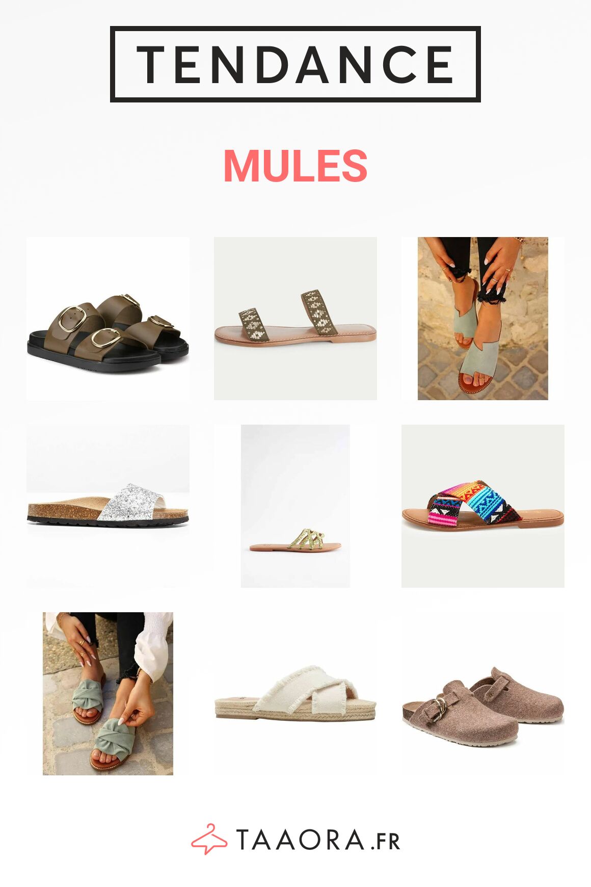 Chaussures Tendances Printemps/Été 2024
