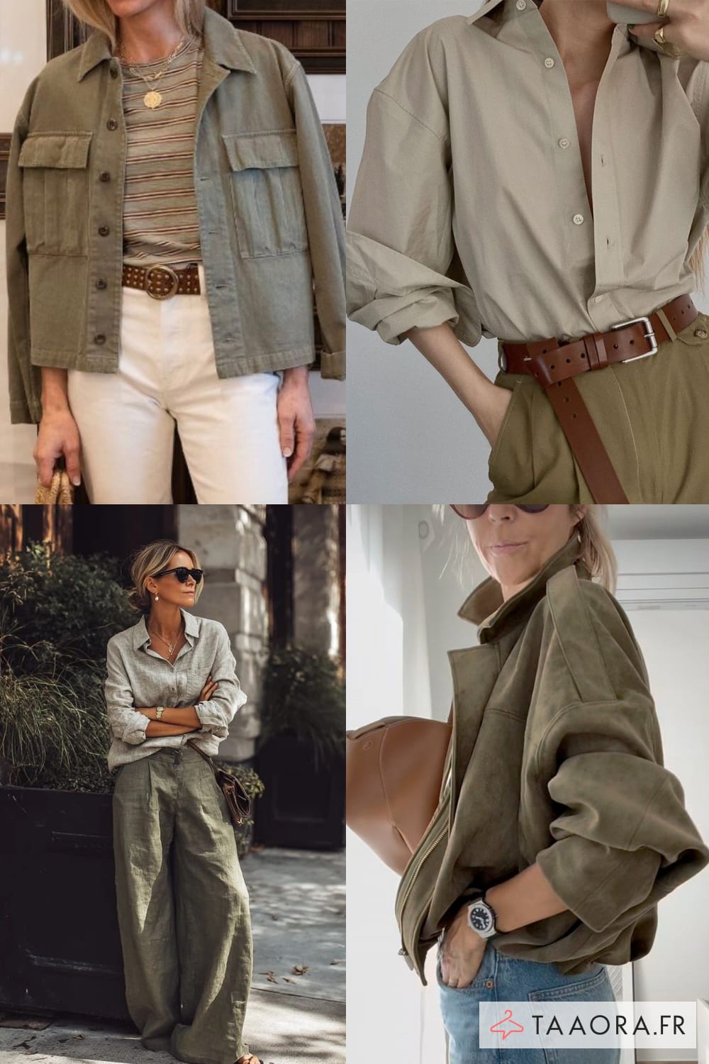 Pinterest Predicts 2026 : tendance kaki, look utilitaire et ton sur ton