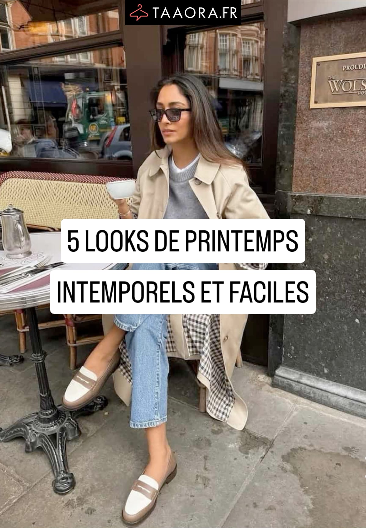 looks de printemps intemporels et faciles à porter, idée tenue femme style parisien