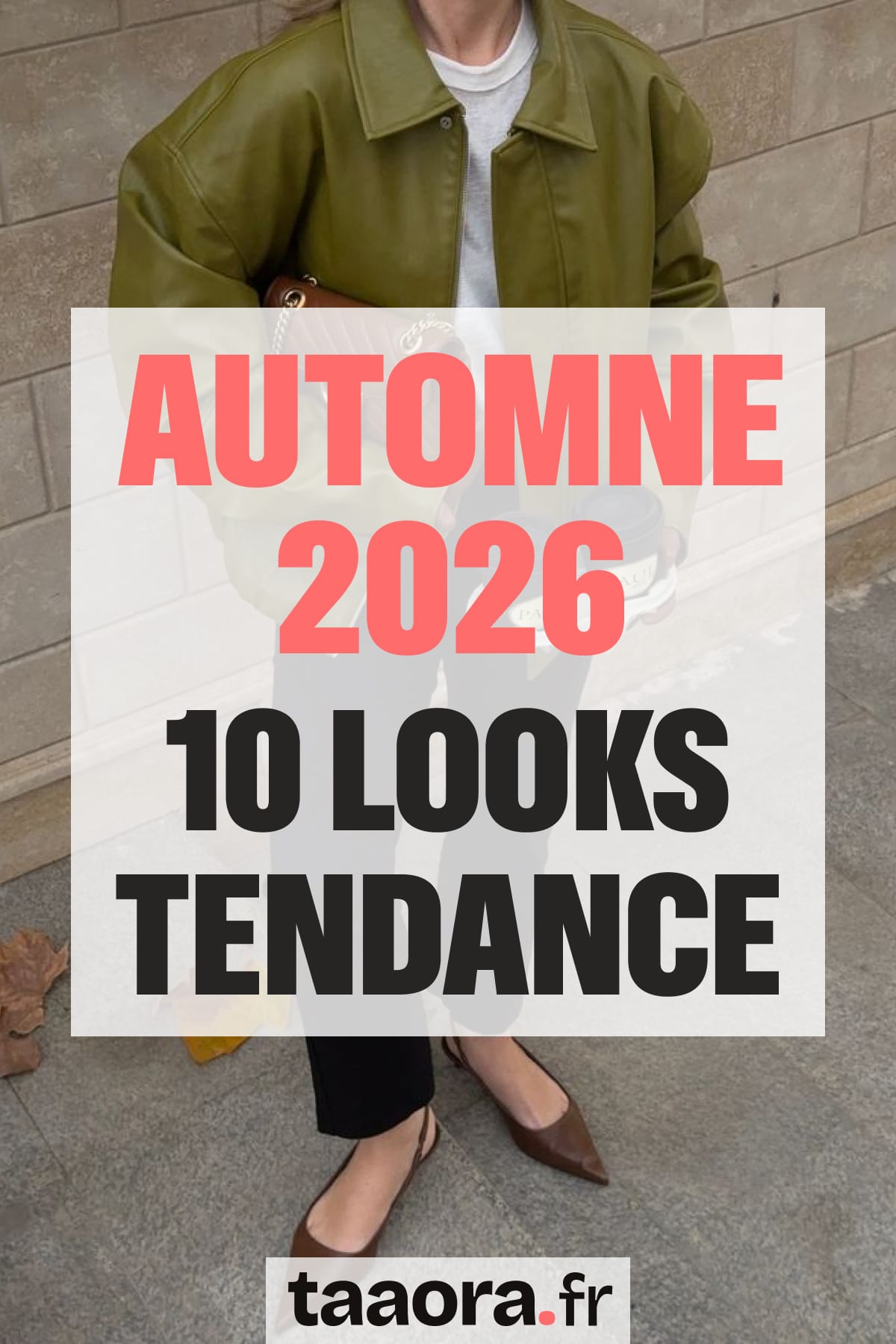 Looks automne 2026 femme – 10 idées tenues tendance pour la saison, inspiration veste vert olive