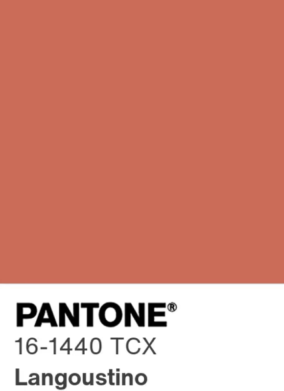 Pantone Langoustino 16-1440 : corail chaud et solaire, couleur tendance printemps-été 2027