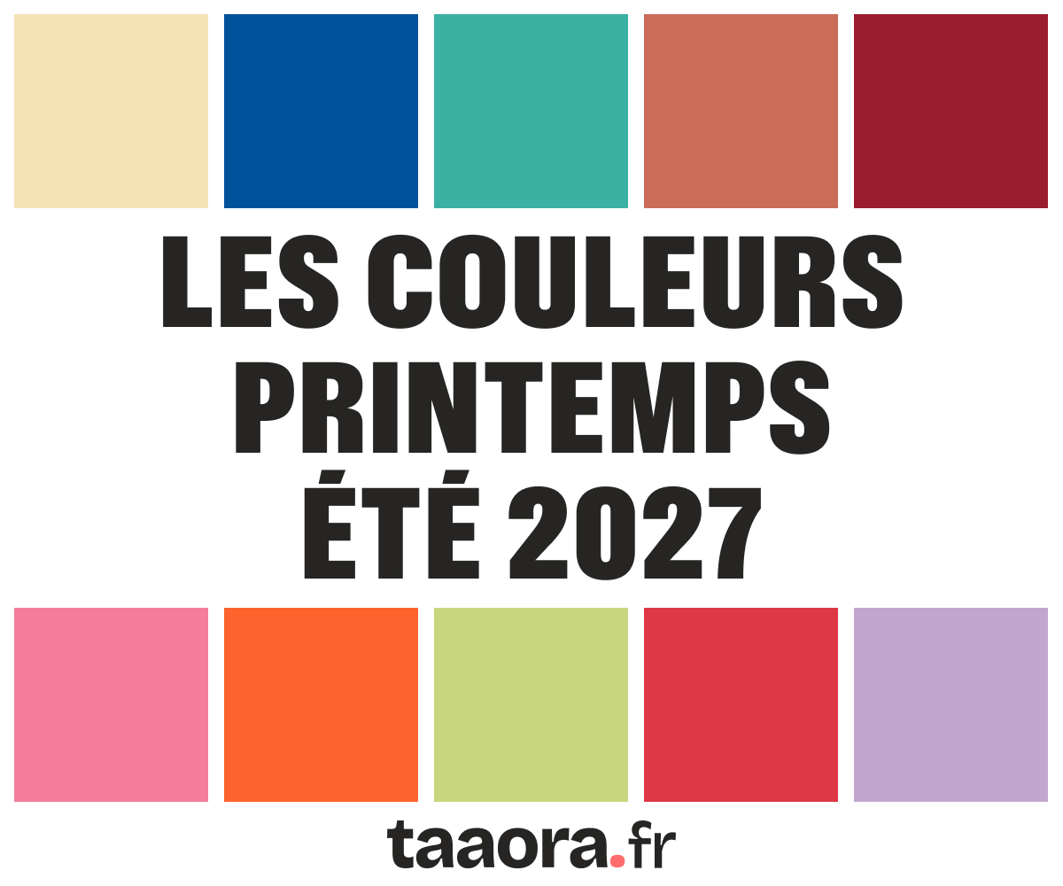 Couleurs Printemps-Été 2027 : palette des 10 teintes Pantone tendance, du jaune pâle à la lavande