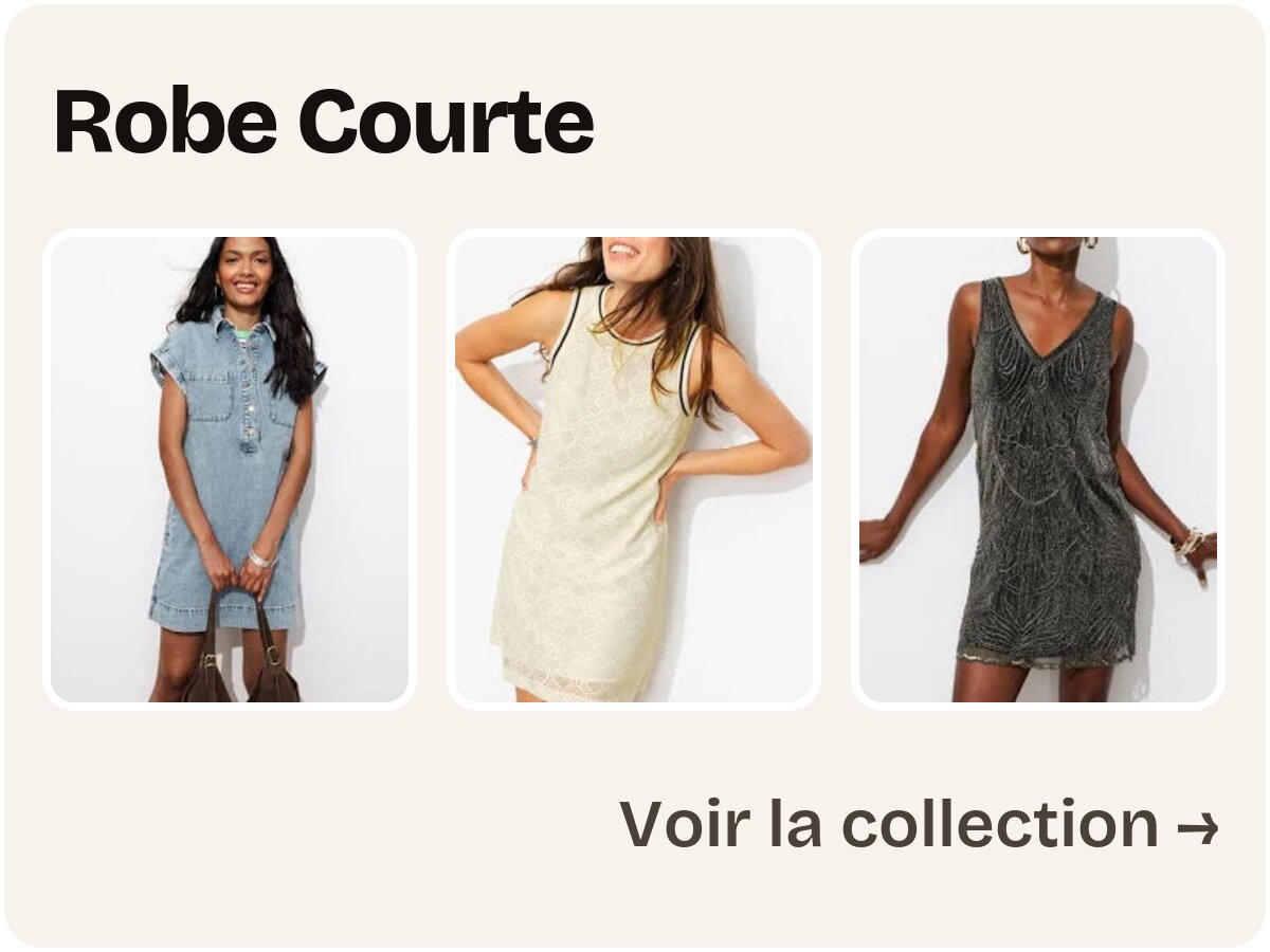 Sélection de robes courtes